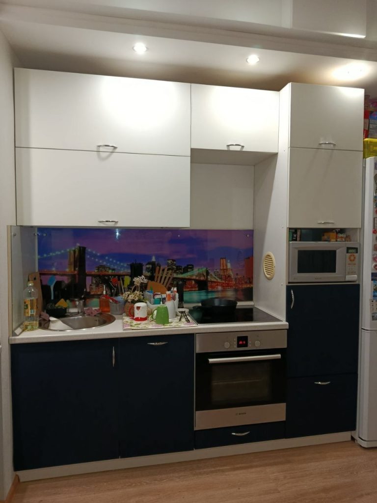 Кухня после замены фасадов
